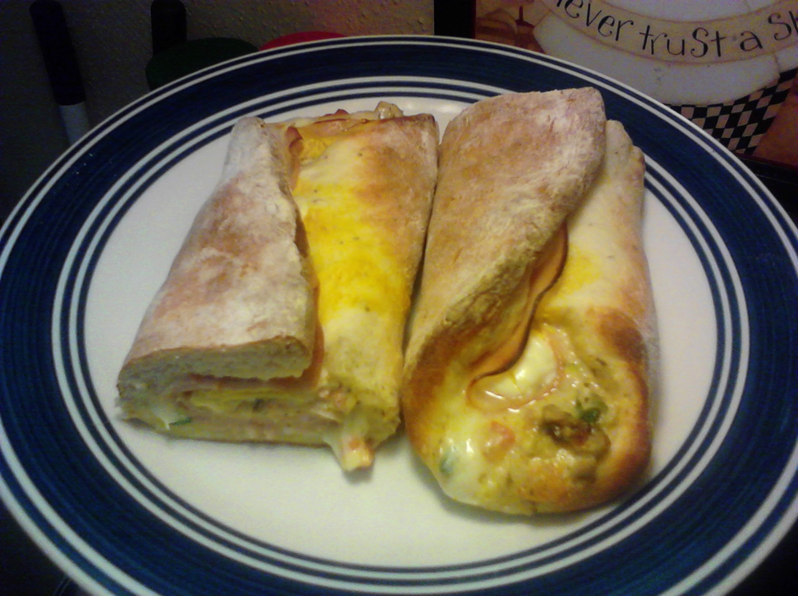 Baked Rollero Sandwich (Calzones Recipe)