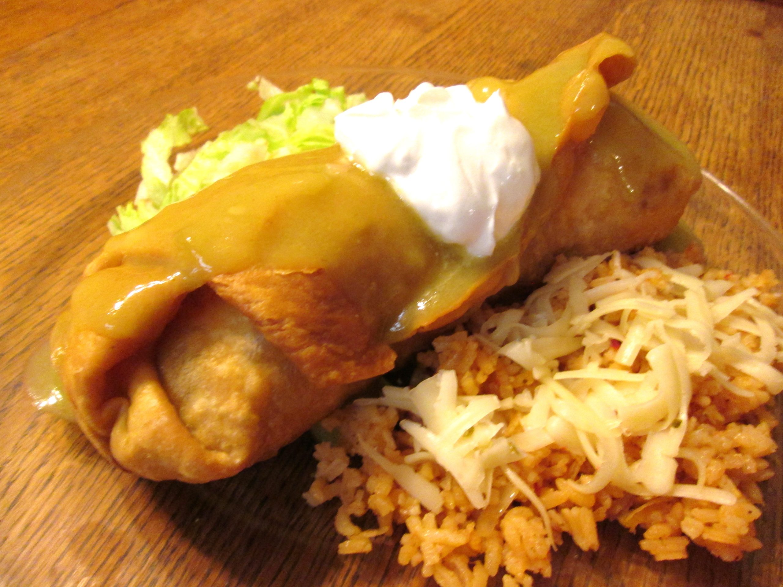 Deep Fried Chimichanga