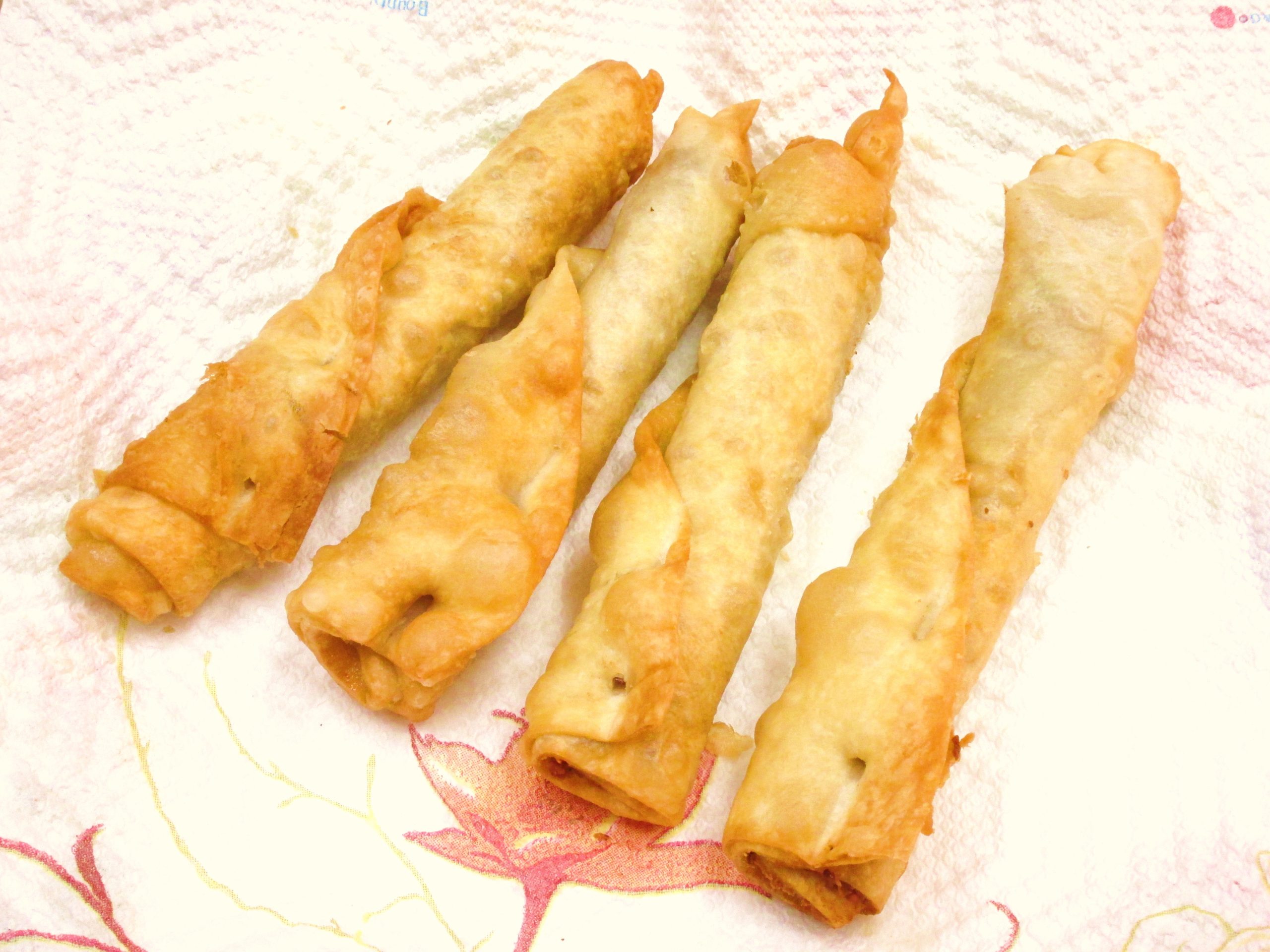 Fried Crisp Bean Burritos