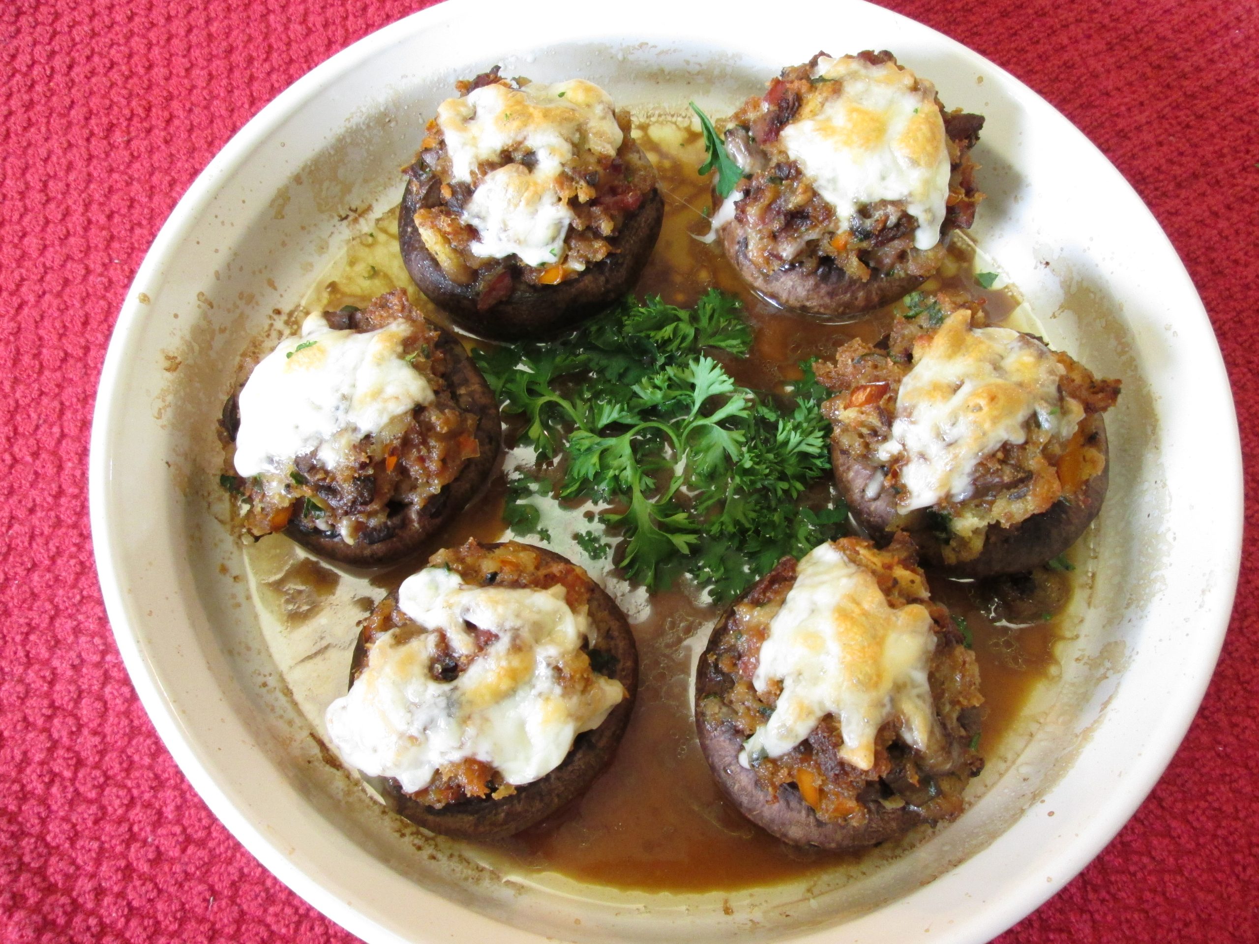 Stuffed Portobello Mushrooms