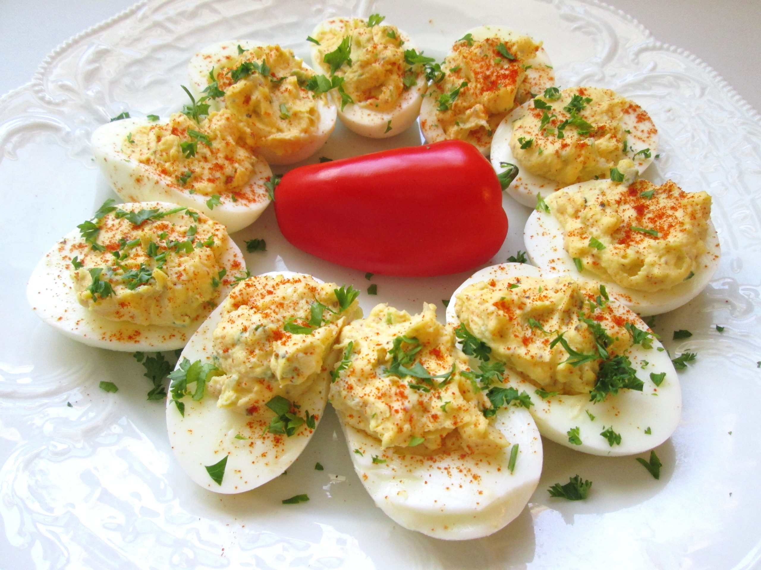 Deviled Eggs for Easter