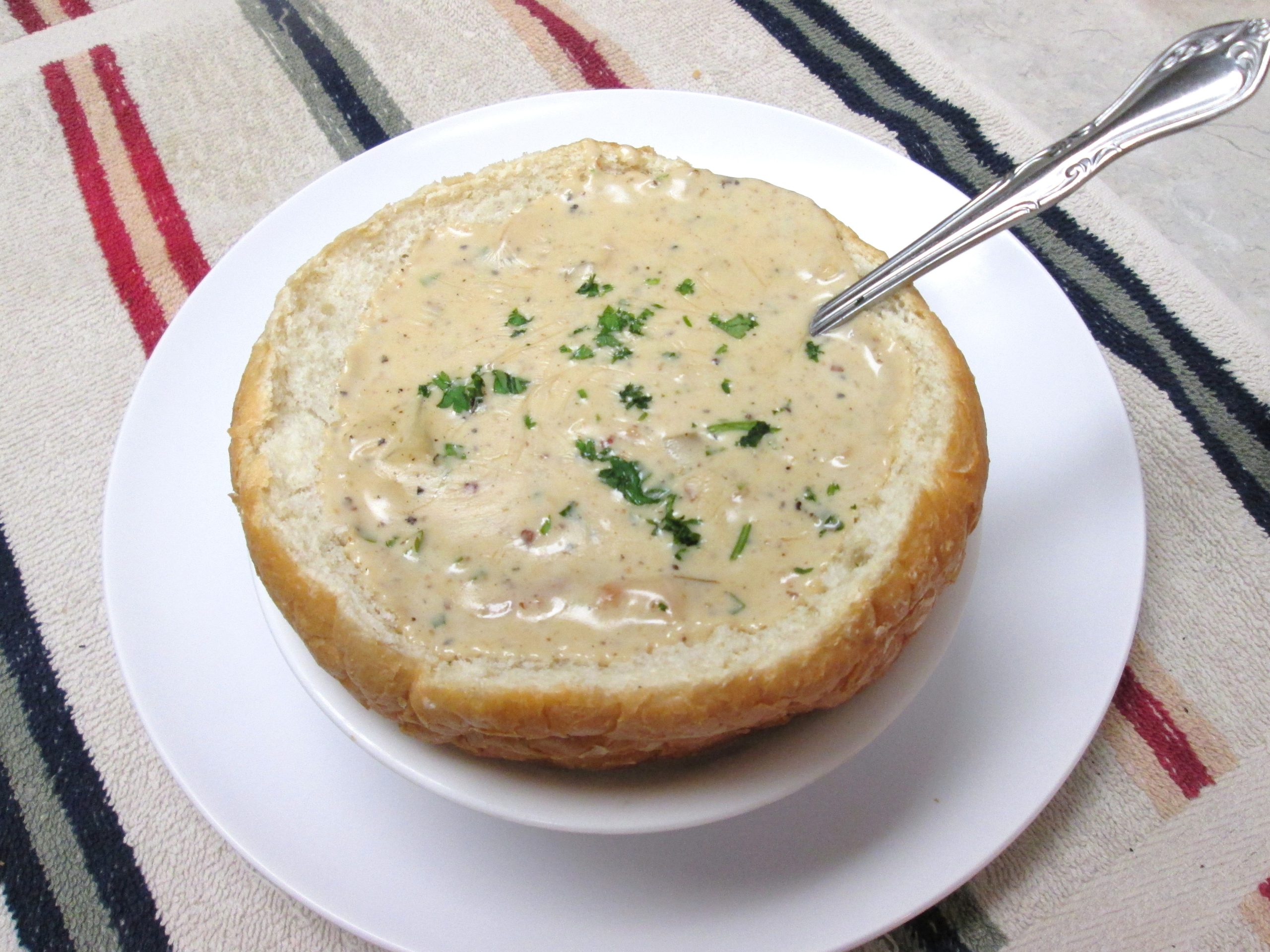 Clam Chowder with Bacon