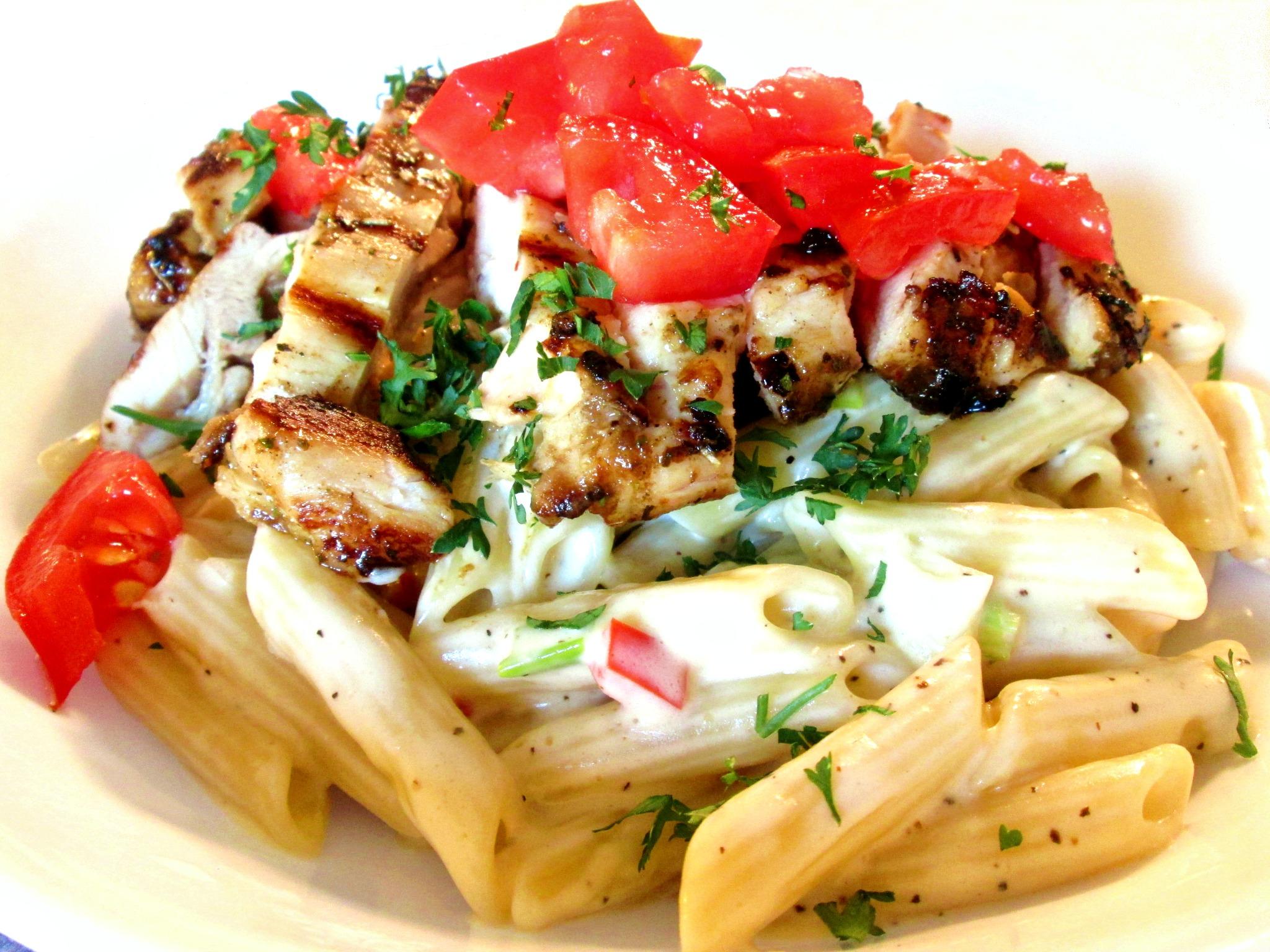 Blackened Chicken Alfredo