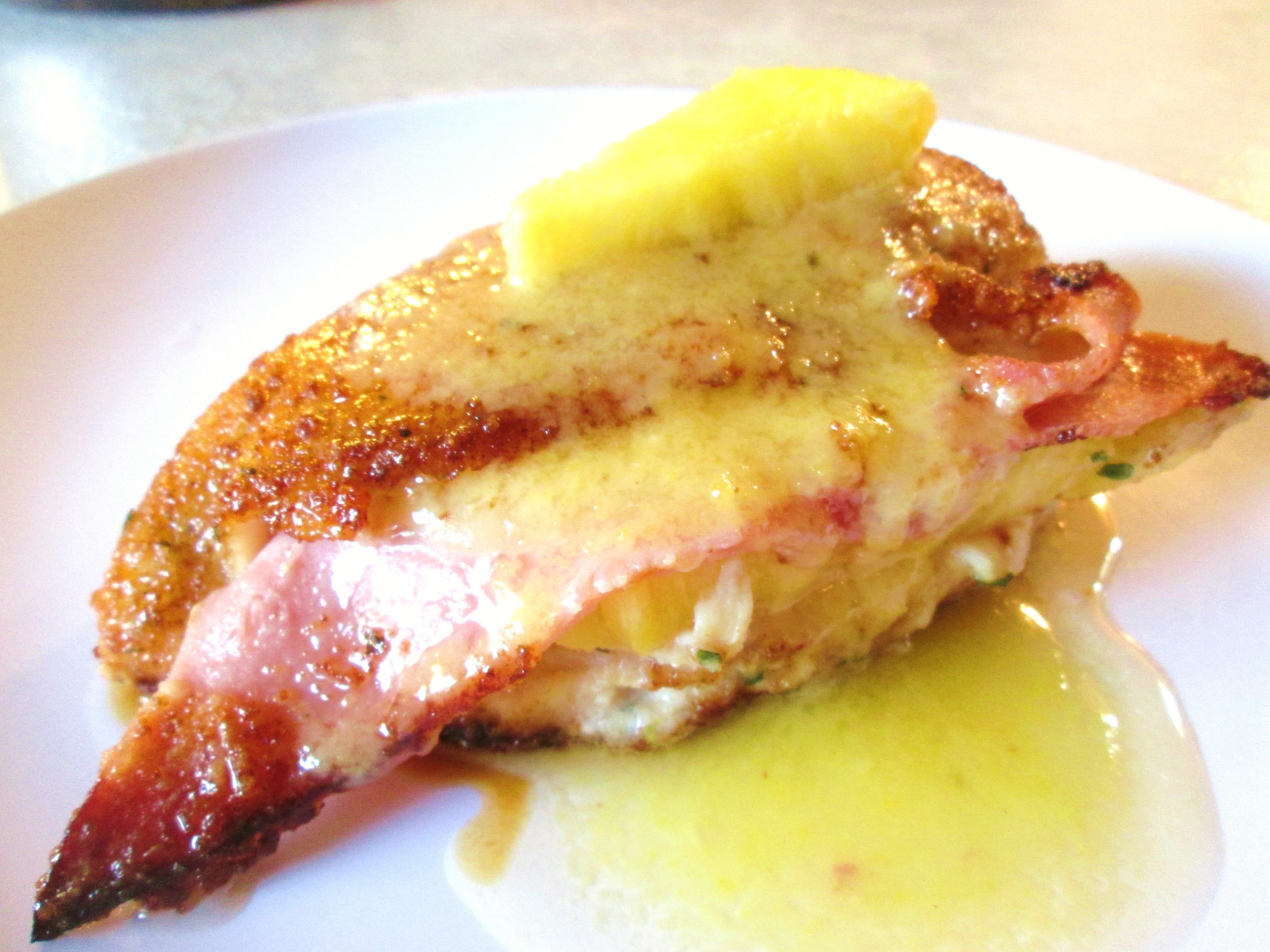 Hawaiian Chicken Cordon Bleu