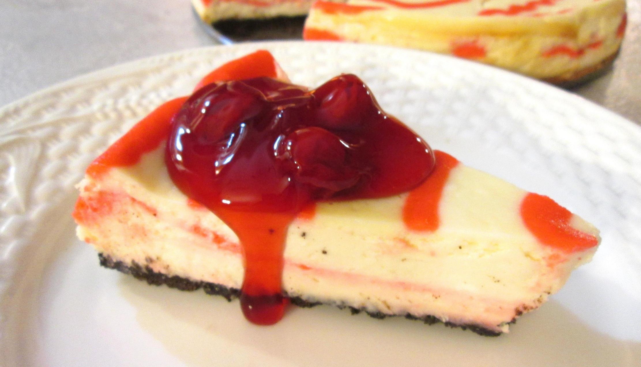 Oreo and Peppermint Cheesecake