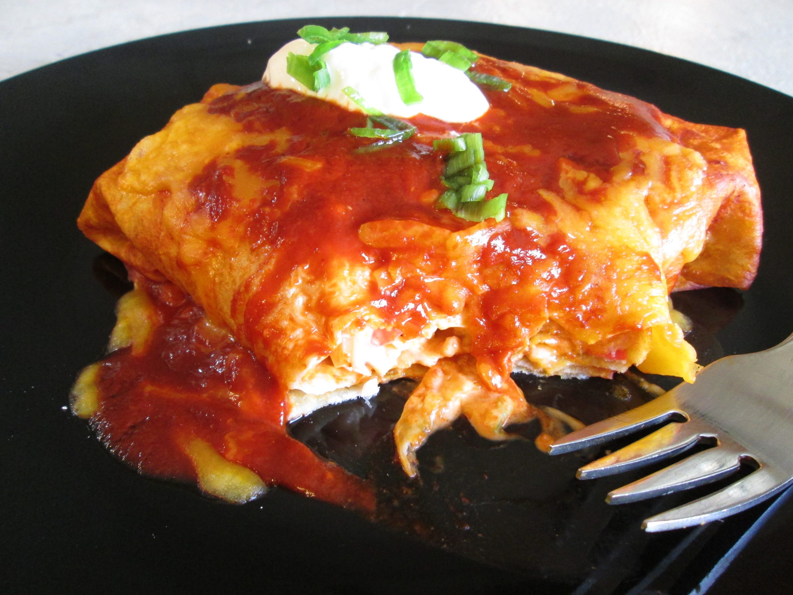 Seafood and Crab Enchilada