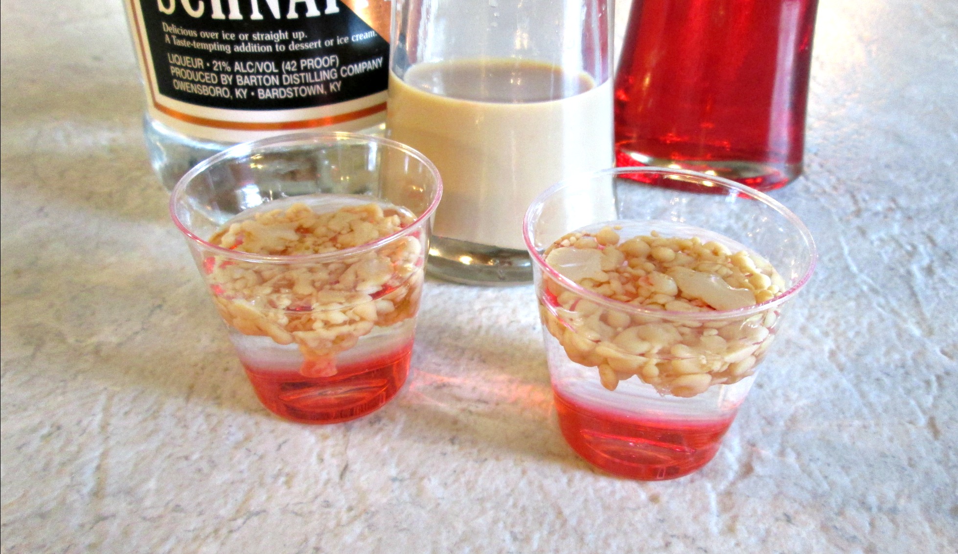 Brain Hemorrhage Shots for Halloween