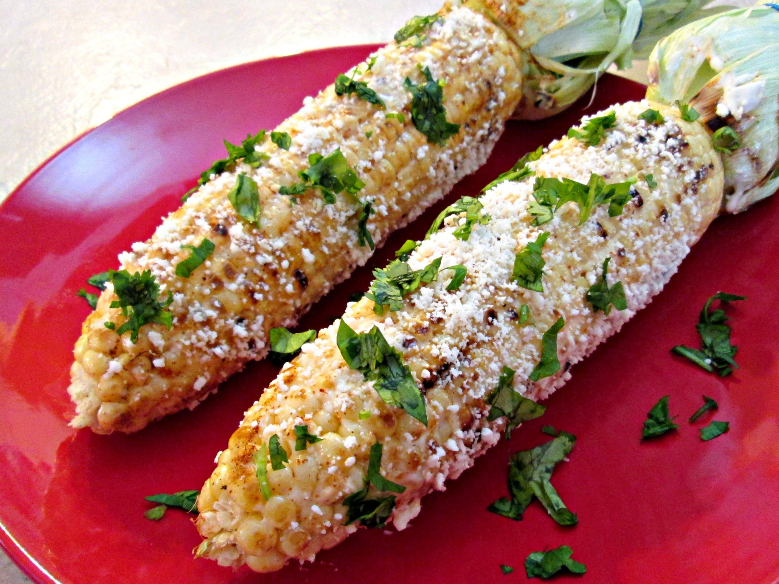 Mexican Style Grilled Corn on the Cob