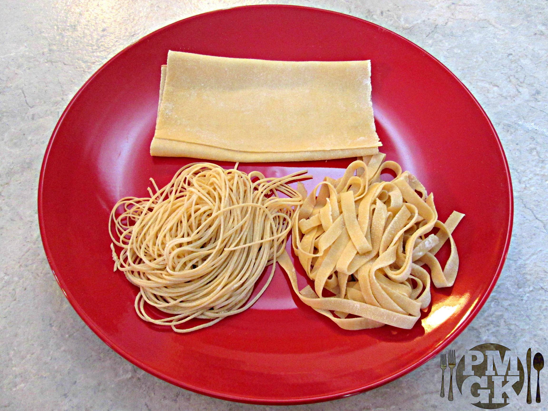 How to make Pasta – Ravioli Sheets, Fettuccine and Angel Hair Pasta