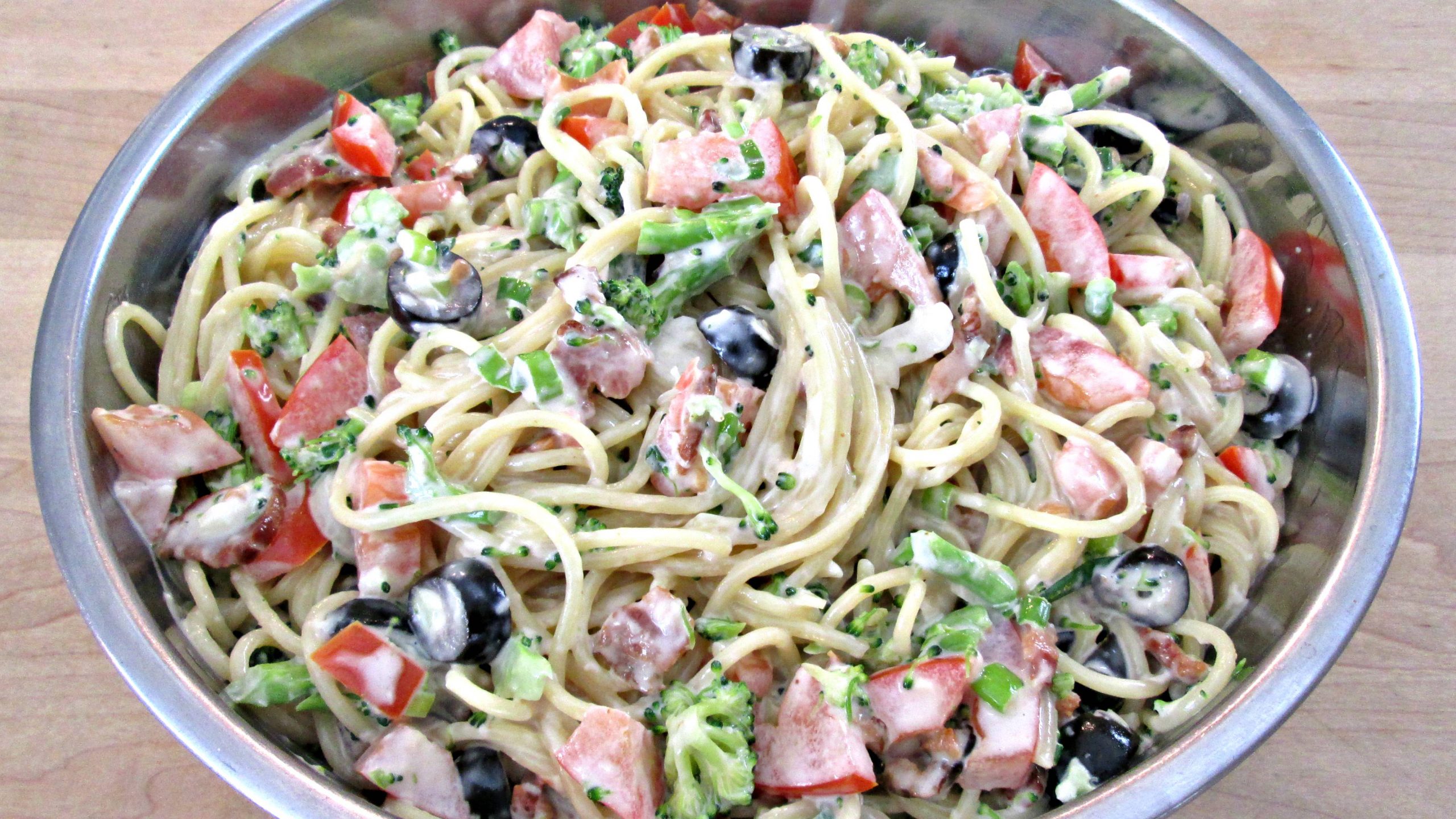 Spaghetti Cold Noodle Salad