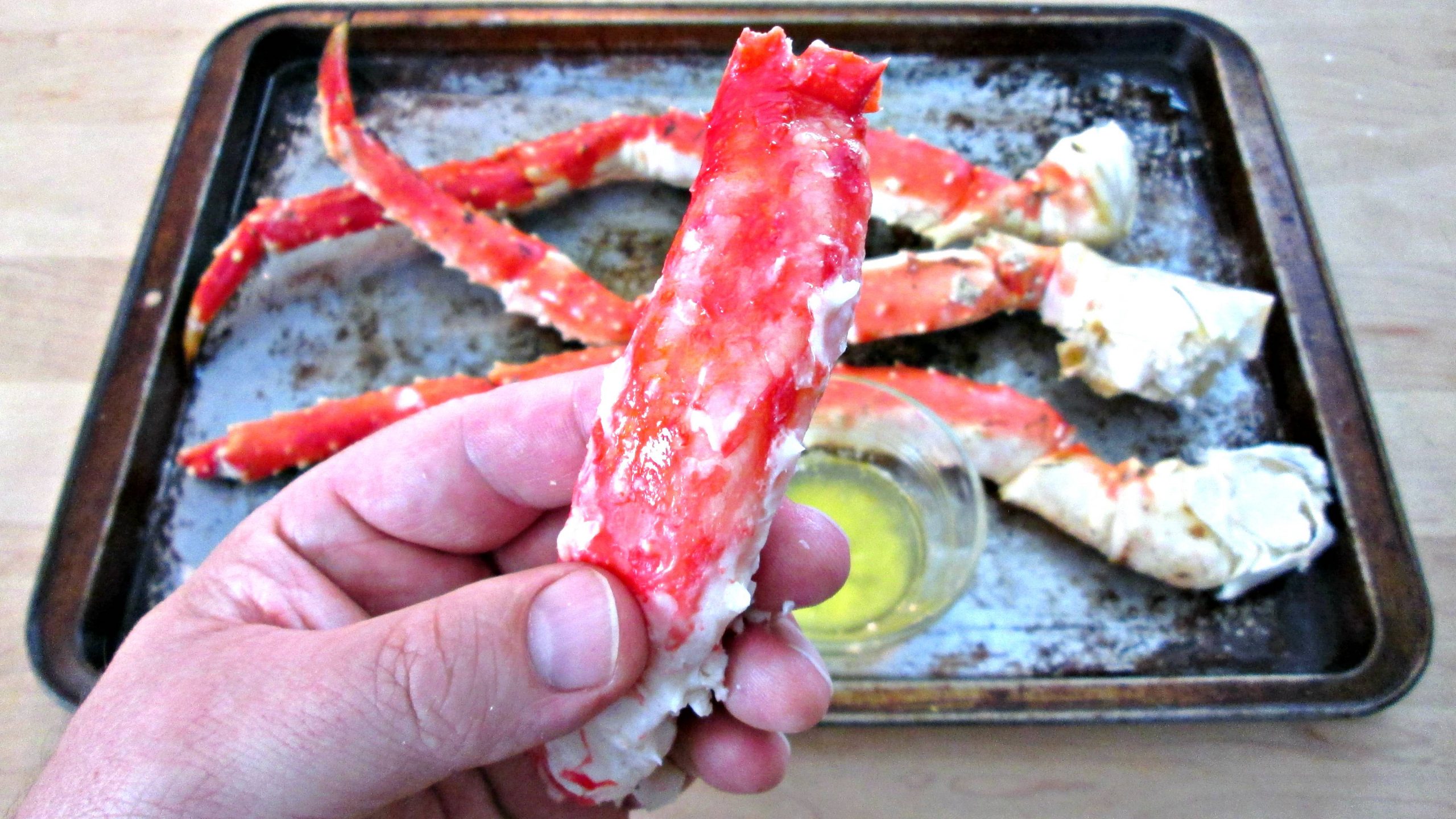 King Crab Legs Baked, Grilled or Steamed