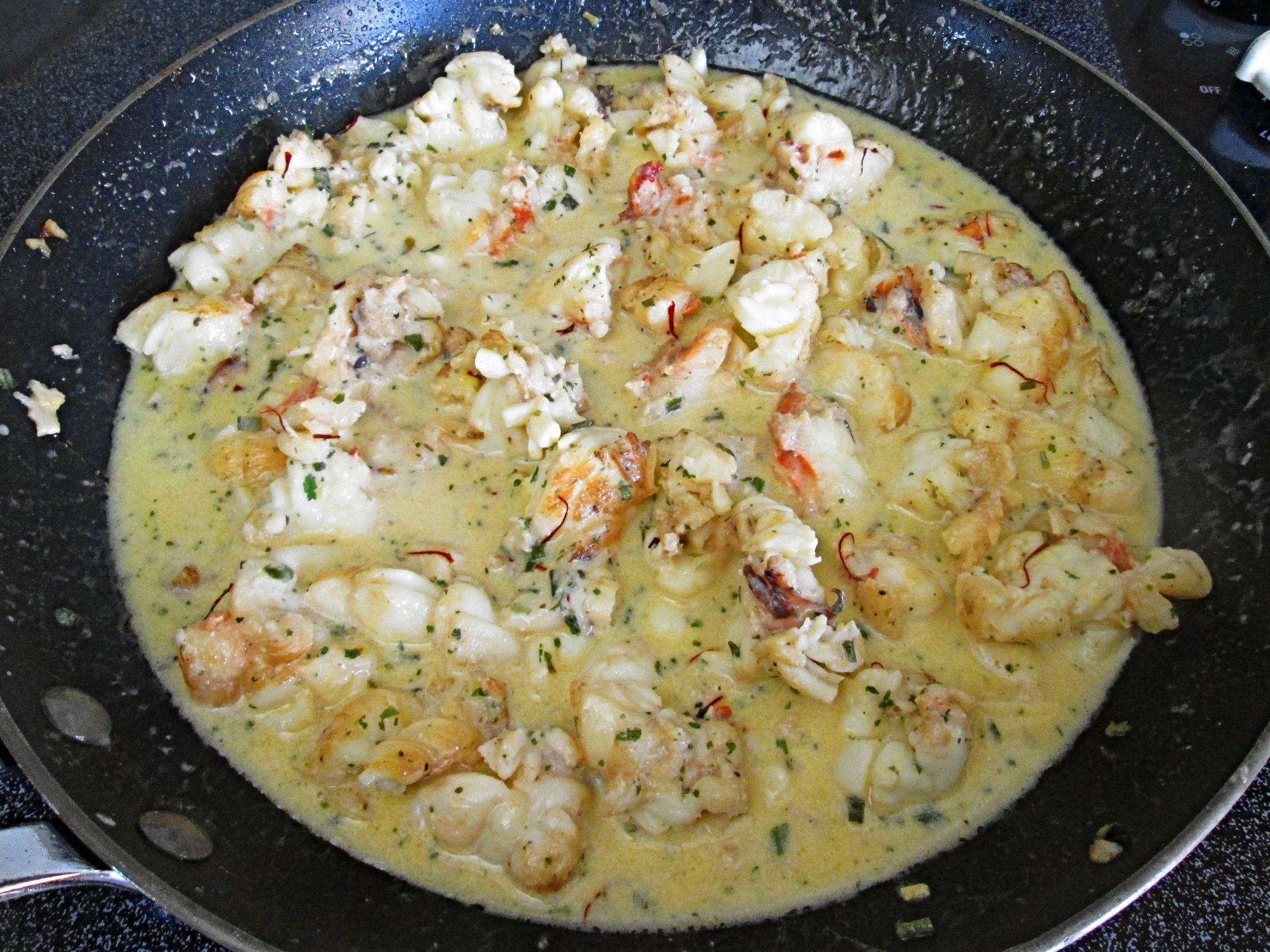Lobster Thermidor with Saffron Sauce - Poor Man's Gourmet Kitchen
