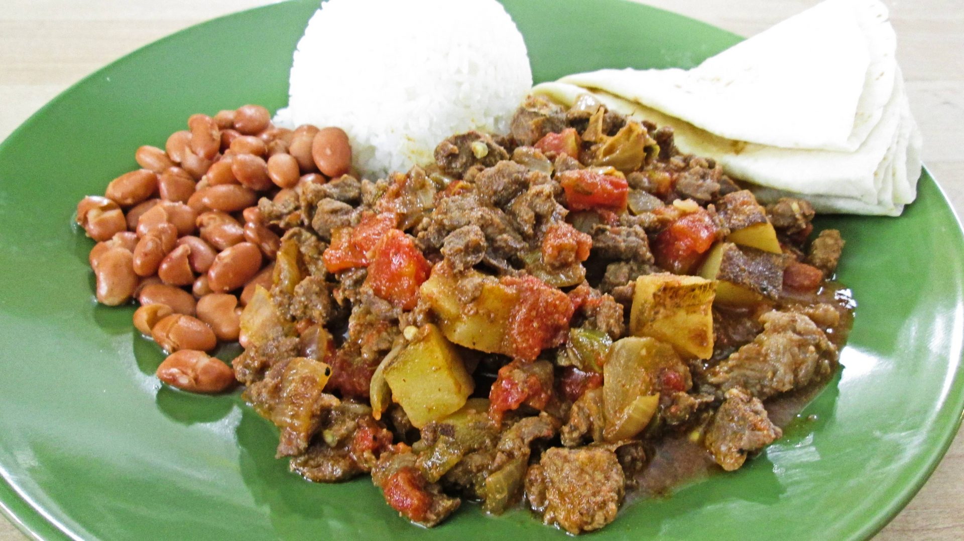 Beef Steak Ranchero’s with Potatoes