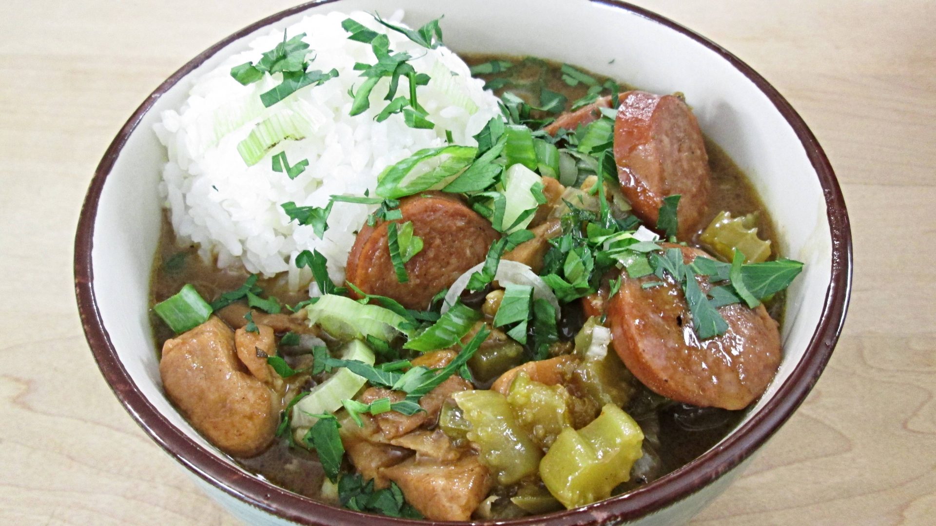 Chicken and Sausage Gumbo