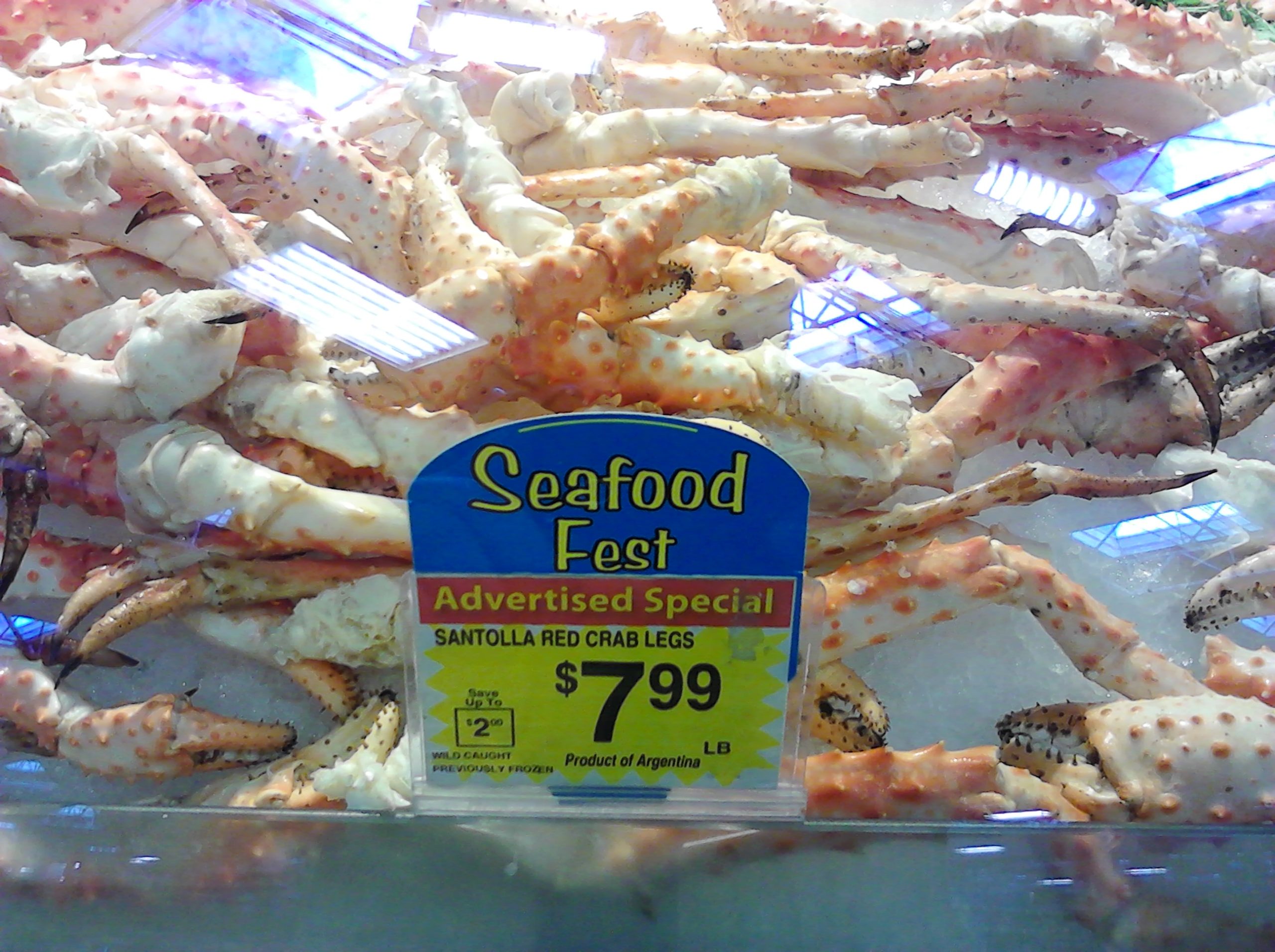 Santolla Red Crab Legs