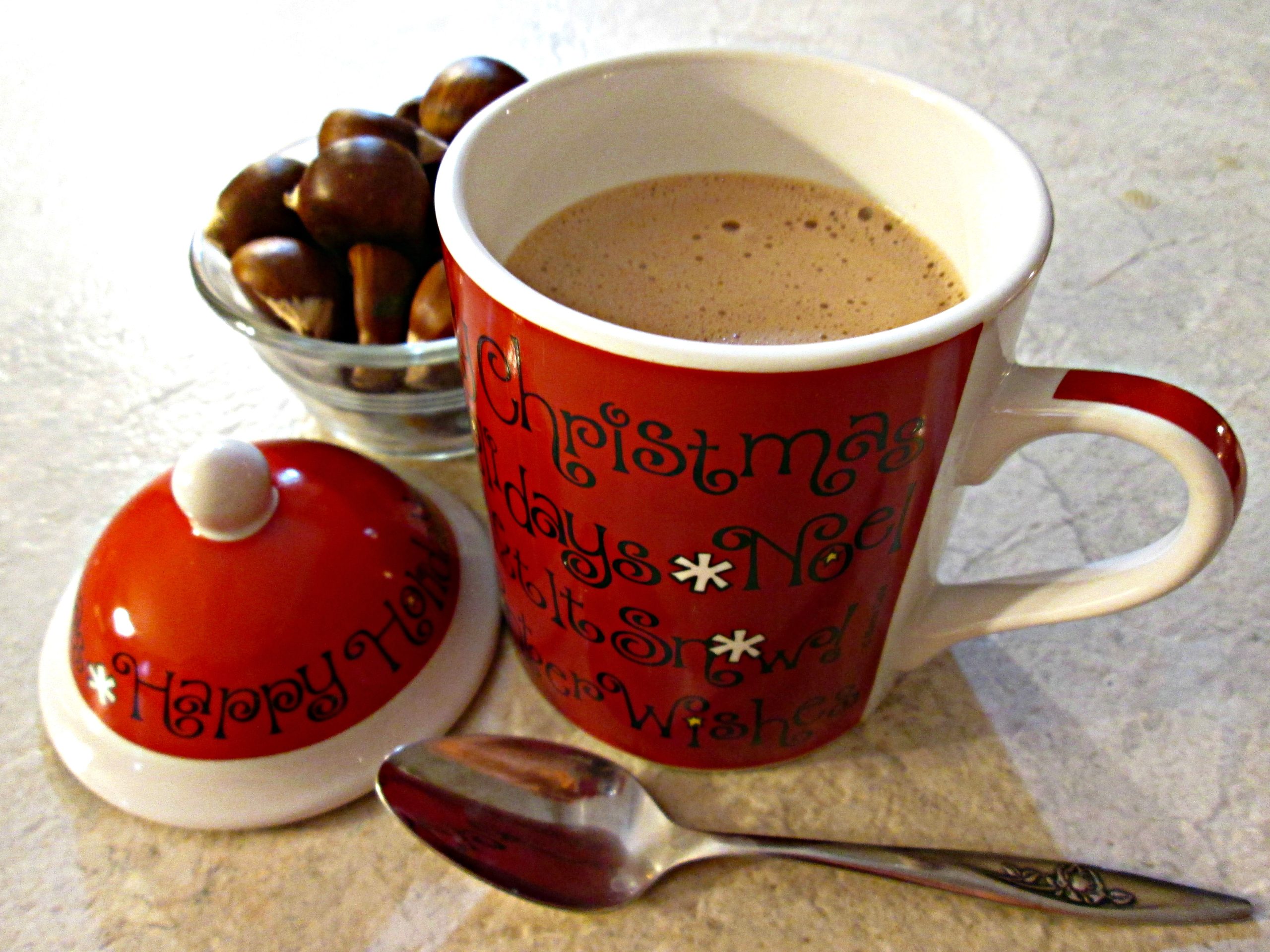 Hot Chocolate with Marshmallow Cream