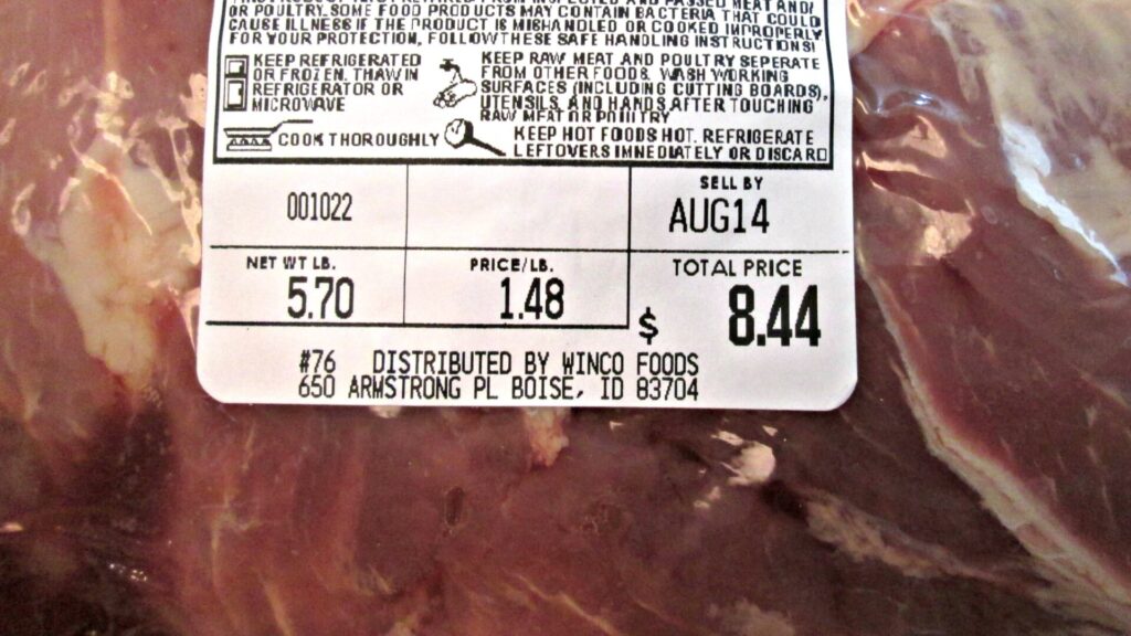Pork cushion meat is fairly inexpensive for making breaded pork chops, sweet and sour pork, or pork chili verde.