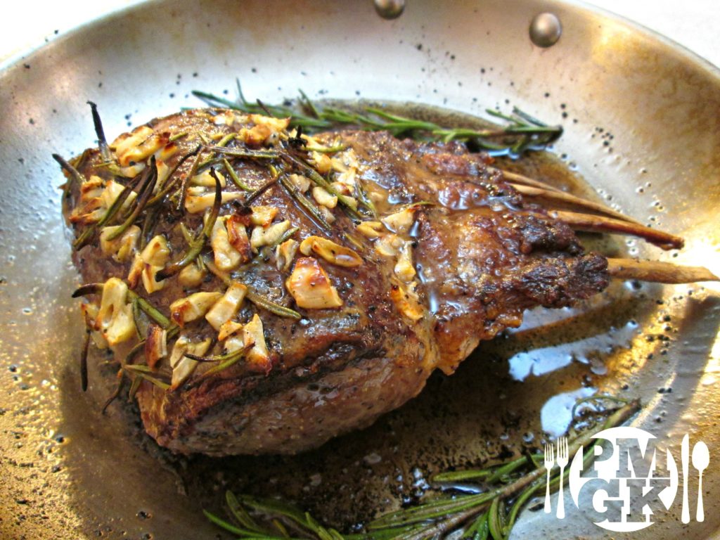 Garlic Crusted Rack of Lamb - Poor Man's Gourmet Kitchen