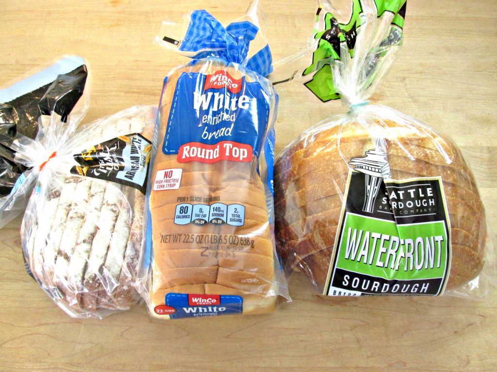 White bread, sourdough, and artisan bread options for the perfect Monte Cristo sandwich.