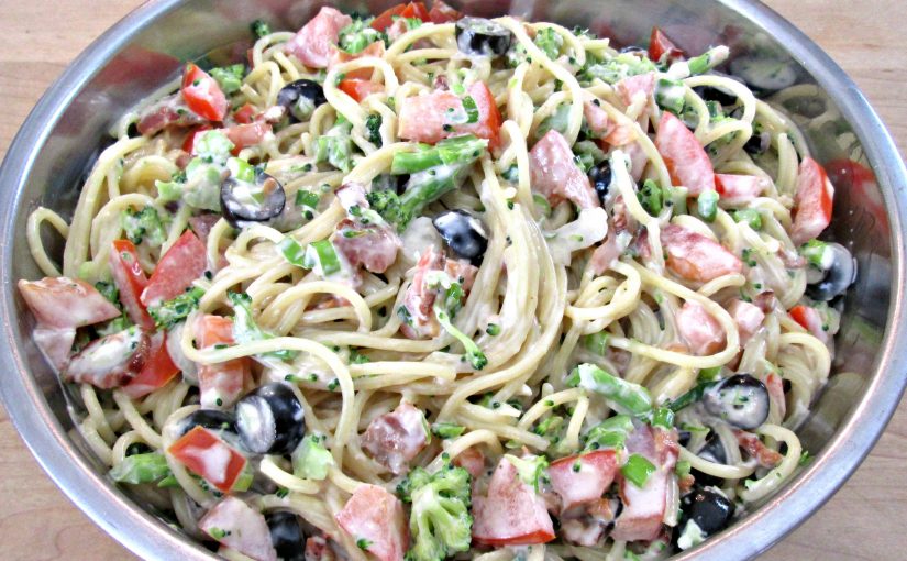Spaghetti Cold Noodle Salad