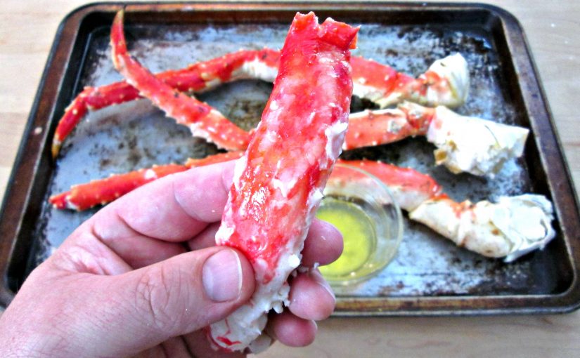 King Crab Legs Baked, Grilled or Steamed